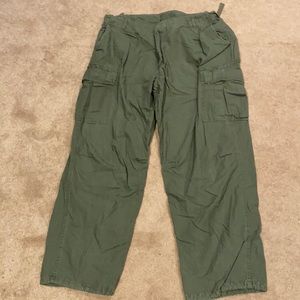 Men’s Cargo Army Green pants